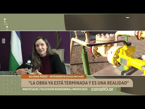 El servicio de gas se extiende en Maquinchao para beneficiar a más familias