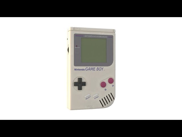 Фото 3д Модель Game Boy