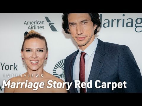 Marriage Story Red Carpet Interviews at the 57th NYFF