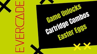 All Evercade | Secret Games | Cartridge Combos | Code Unlocks | Easter Eggs