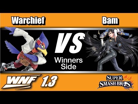 WNF 1.3 - 2GG | Warchief (Falco) Vs. 2GG | BAM (Bayonetta) Winners Side - Smash Wii U