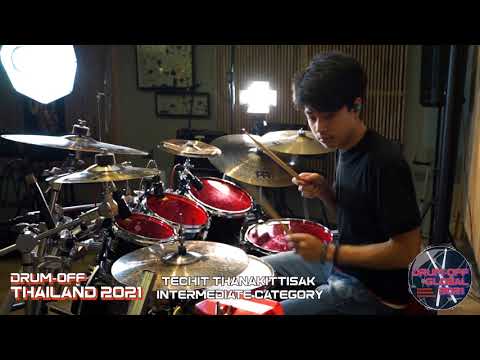Drum-Off THAILAND 2021 - TECHIT THANAKITTISAK - 15 - Intermediate category