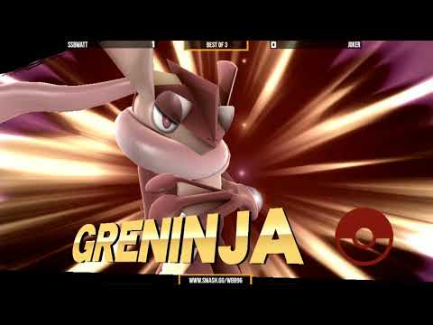 WBB #96 | SSBMatt (Greninja) vs Joker (Corrin) - Winners Qtr Finals - Smash 4 Singles
