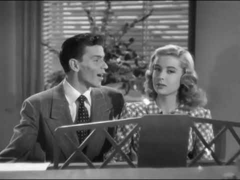 Frank Sinatra singing to Gloria Dehaven from “Step Lively” (1944) As Long As There’s Music