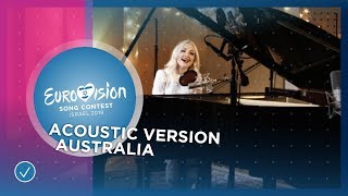 Kate Miller-Heidke - Zero Gravity - Australia 🇦🇺 - Acoustic version - Eurovision 2019