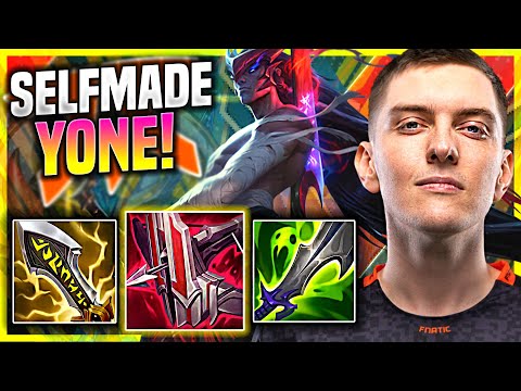 SELFMADE DOMINATION WITH YONE! - FNC Selfmade Plays Yone JUNGLE vs Lillia! | Challenger TV
