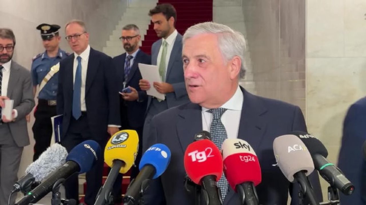 Tajani: Roma capitale della pace, Italia centrale per diplomazia dell'intero Medio Oriente