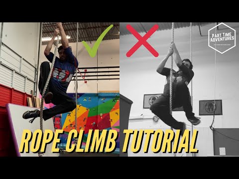 How To Rope Climb (S-Hook and J-Hook) | Rope Climb 101 Tutorial