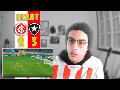 REACT COLORADO: INTER 2x3 BOTAFOGO | BRASILEIRÃO 2022