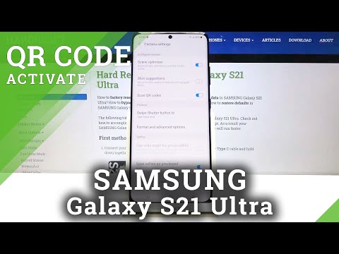 How to Allow Camera to Scan QR Codes on SAMSUNG Galaxy S21 Ultra – QR Code Scanning