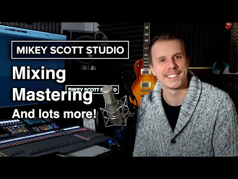 🎛️ Mixing & Mastering at Mikey Scott Studio | Get Pro-Quality Sound for Your Music!