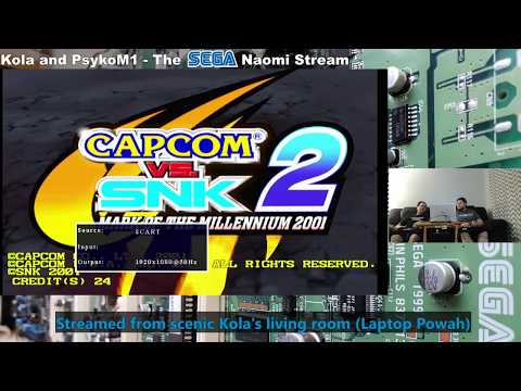 Kola and PsykoM1 - The Sega Naomi Stream - August 31st 2018