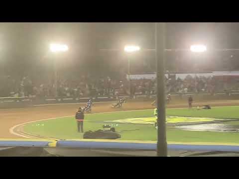 Speedway GP Vojens 2023 Heat 20 Benjamin Basso, Robert Lambert, Patryk Dudek, Leon Madsen