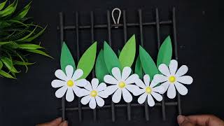 EASY Paper Flower Making at Home | DIY Room Decor Craft Tutorial for Beginners |