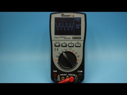 Мультиметр осциллограф MUSTOOL MT8206 полный обзор