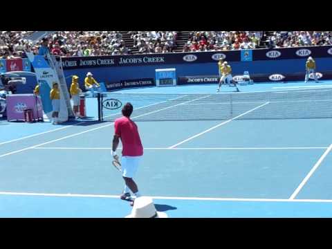 Verdasco Serve Australian Open 2011