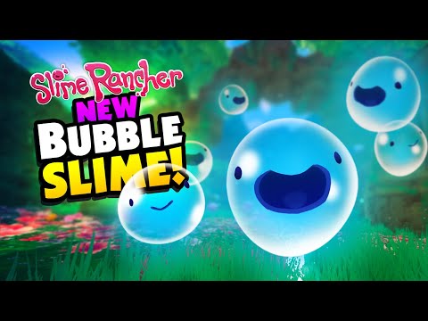 New BUBBLE SLIMES Pop If You Touch Them! - Slime Rancher Mods