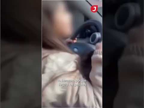 LAGO PUELO / Dejó que su hija de 9 años maneje sola