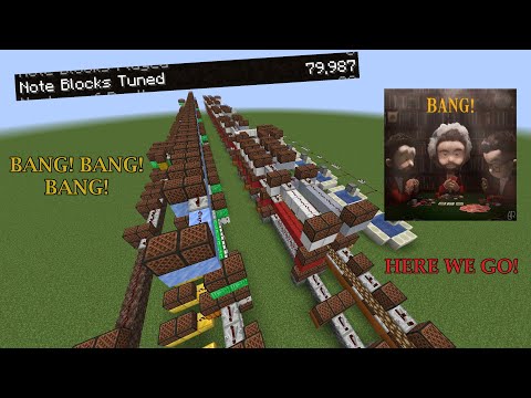 Bang! by AJR -- Minecraft Noteblock Cover