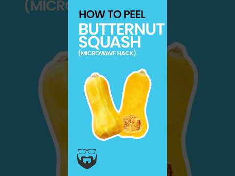 How to Peel Butternut Squash (Microwave Hack)