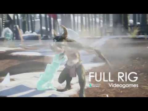 3D Rigging (Demo Reel - 2019) - Natalia de la Fuente