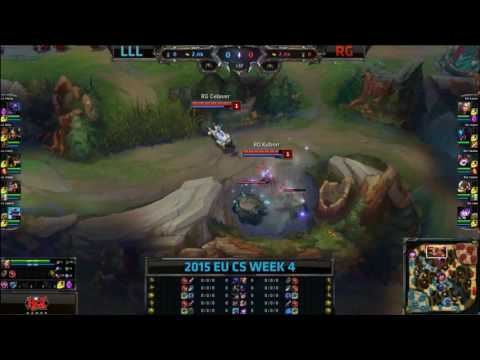 ♠ SEASON 5 ♠ || LowLandLions vs Reason Gaming  Game 2 EUCS Spring 2015 Week 4 Day 2  LLL vs RG W4D2
