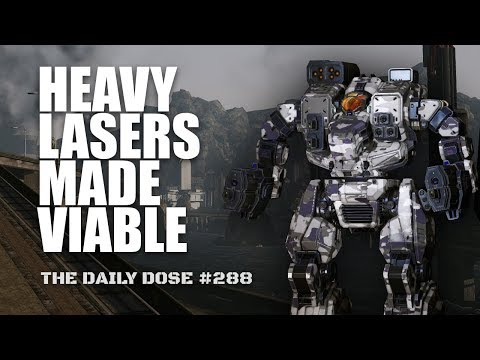 Heavy Medium Lasers Made Viable on a Hellbringer - Mechwarrior Online The Daily Dose #287
