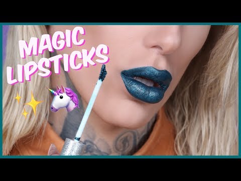マジックグリッター トランスフォーミング リキッドリップスティック... ジェフリースター公認？ (MAGIC GLITTER TRANSFORMING LIQUID LIPSTICK... Is It Jeffree Star Approved?)