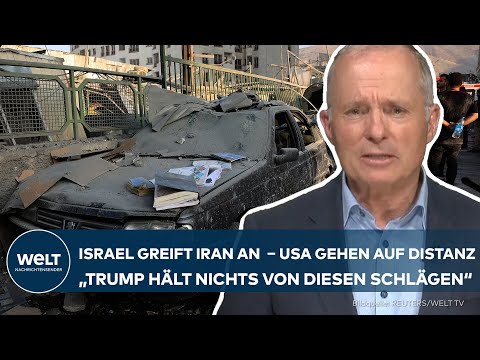 ISRAEL ATTACKIERT IRAN: „Trump hält nichts von diesen Schlägen“ – Darum gehen die USA auf Distanz