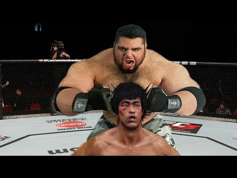 UFC4 | Bruce Lee vs Sajad Gharibi (EA Sports UFC 4)