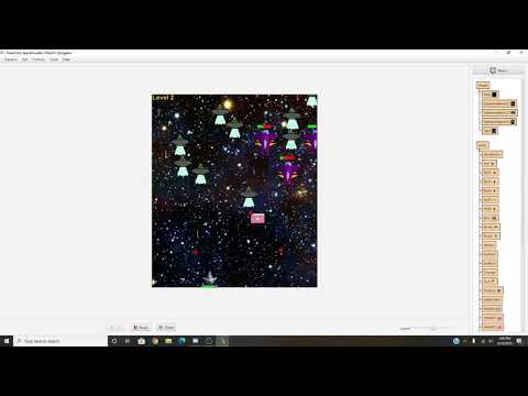 Space Invader Game I made using Greenfoot in Summer 2019