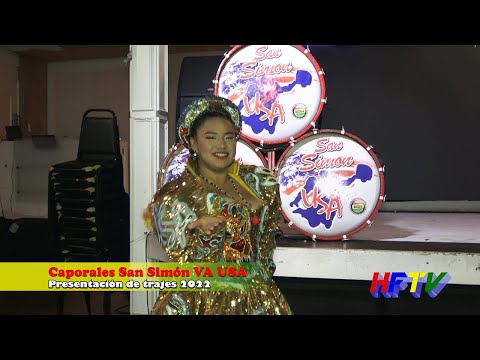 Presentación de trajes 2022 - Caporales San Simón VA USA