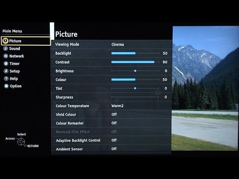 Panasonic TX-50DX750B Best TV Picture Settings