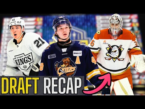 The NHL Draft Weekend Was Absolute Madness...