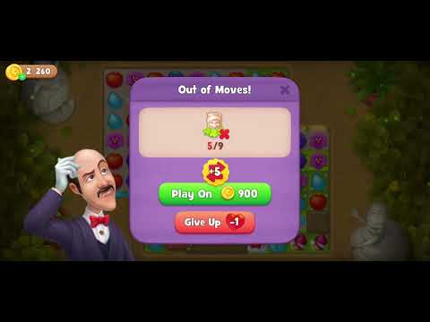 Golden Cup 10966 Stage 79 - 80 ▪︎ no hacks, real play ☆ Gardenscapes by Anne