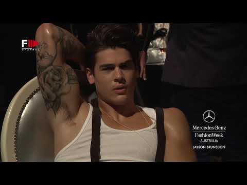 JAYSON BRUNSDON Spring 2012 Australian FW - Fashion Channel
