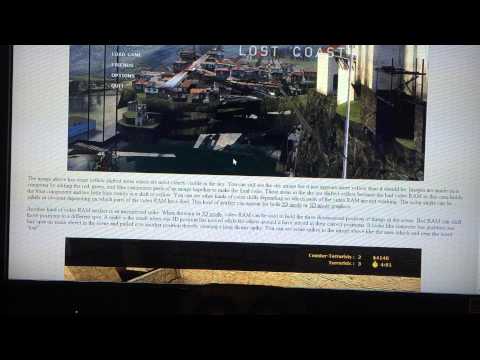 Colored artifacts with movement on monitor