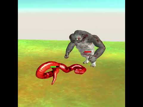 Snake Vs Goro The Giant - Animal Revolt Battle Simulator