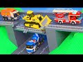 Bridge Construction Stories for Kids with Stop Motion