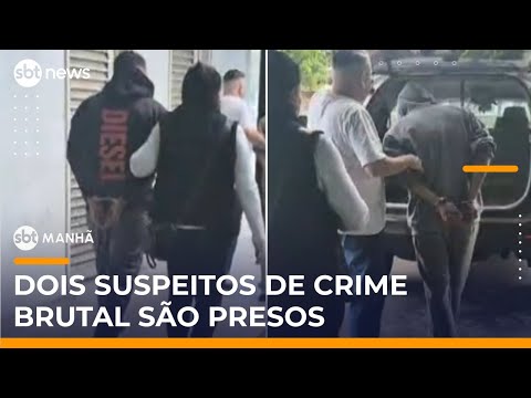 Polícia prende dois suspeitos de roubo seguido de estupro em Santo André (SP) | #SBTManha