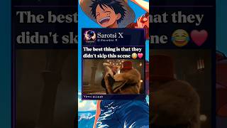 What’s great is they actually kept this scene 😂 #sanji #chopper #onepieceliveaction #onepiece