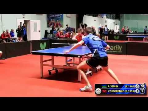 SIDORENKO - SEMIN 2 #RUSSIAN #Team #Championships #tabletennis #настольныйтеннис