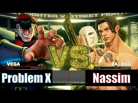 SFV / Problem X vs Nassim：(M.Bison / ベガ) vs (Vega / バルログ)　2018.12.6