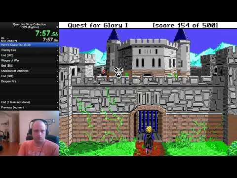 Quest for Glory Collection, 100% (Fighter) in 3:38:28 by davidtki