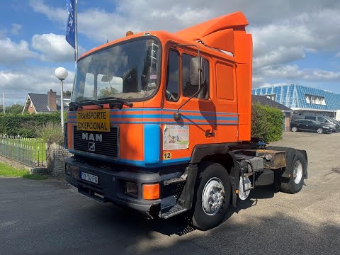 MAN 19.372 4X2 TRUCKHEAD BIG AXLE PTO KIPPER HYDRAULIC MANUAL ZF GEARBOX