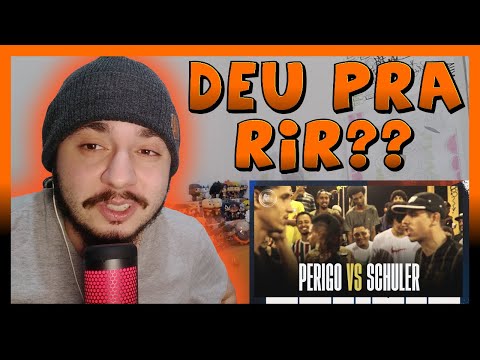 (GASTAÇÃO TOTAL 🔥😂) SCHULER X PERIGO - SEGUNDA FASE - BATALHA DO COLISEU - EDIÇÃO 135 | REACT BAUEB