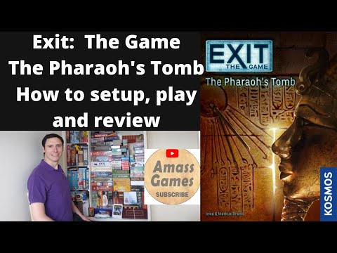 How to setup play and review Exit the Game: The Pharoah's Tomb by AmassGames