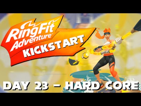 Ring Fit Adventure Kickstart - Day 23 - Hard Core!