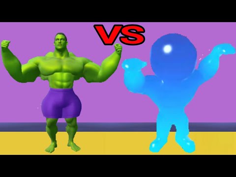 MUSCLE RUSH vs BLOB N GIANT - Gameplay ( android / ios )