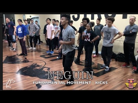 Bboy Neguin | Fundamental Movement: Kicks | #BCONE | #SXSTV